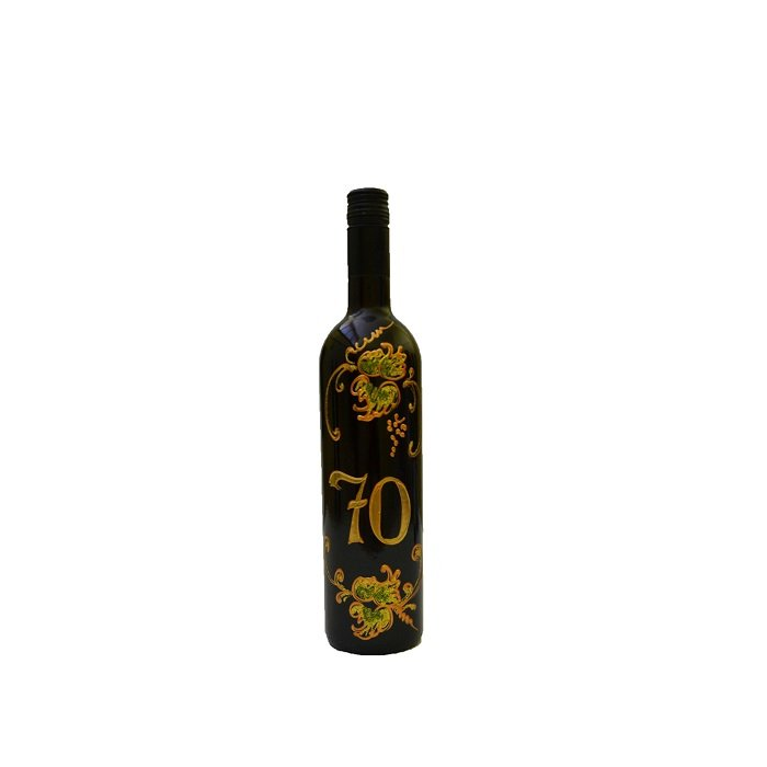 Červené víno Legera roky 70 - 0,75 l