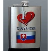 Ploskačka 6-4027 I love Slovensko, 210 ml