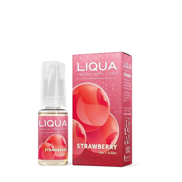 Plniaca fľaštička pre elektronickú cigaretu LIQUA ELEM 10 ml Strawberry (6 mg)