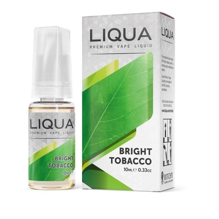 Plniaca fľaštička pre elektronickú cigaretu LIQUA ELEM 10 ml Bright Tobacco (18 mg)
