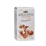ATLANTIS Original 200 g - Dezert z mliečnej a bielej čokolády, plnený lieskovými orieškami
