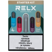 Štartovacia sada RELX elektronická cigareta čierna farba