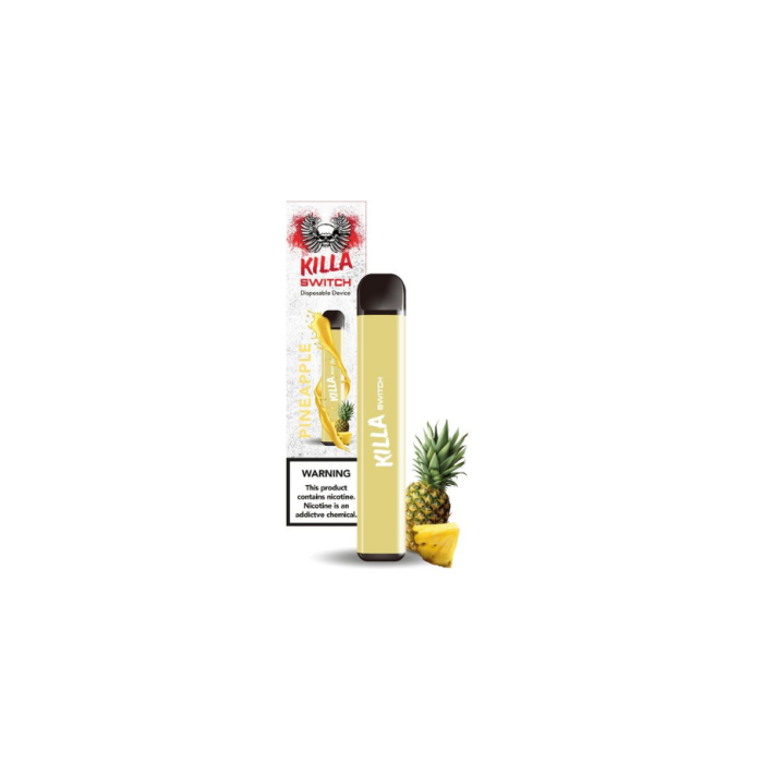 Elektronická cigareta KILLA SWITCH Pineapple 2ml, 20mg/ml ( ananás )