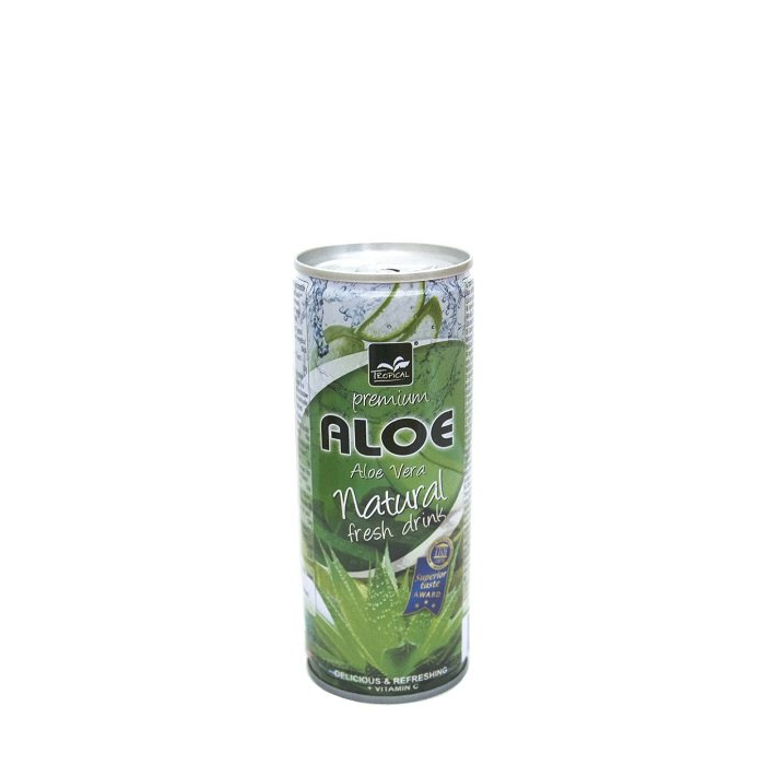 (Z) Aloe Vera Tropical nápoj NATURAL 240ml v plechovke