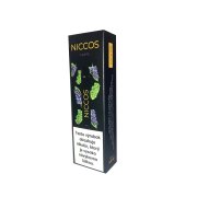 Elektronická cigareta NICCOS grape 2ml, 20mg/ml ( hrozno )