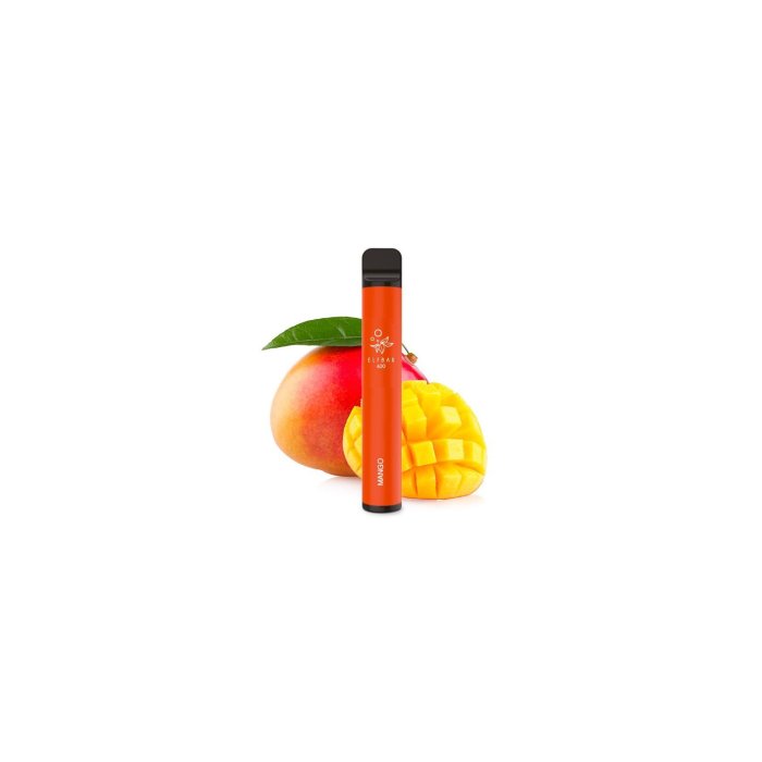 Elektronická cigareta ELF BAR 600 Mango, 20mg (mango)