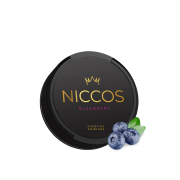 NICCOS nikotínové vrecúška 16mg - čučoriedka