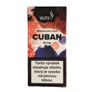 Plniaca fľaštička pre elektronickú cigaretu WAY to Vape 10 ml Cuban (18 mg)
