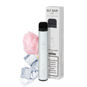 Elektronická cigareta ELF BAR 600 Cotton Candy Ice, 20mg (ľadová cukrová vata)