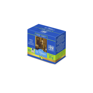 SIR WILLIAM'S EARL GREY 10ks, čierny čaj (2g)