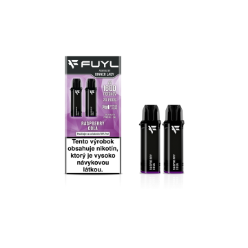 Náplň do elektronickej cigarety FUYL POD Raspberry cola 2x2ml 20mg/ml ITV "A"